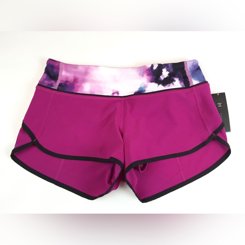 Lululemon Speed Short Size 10 Raspberry Pink - image 1